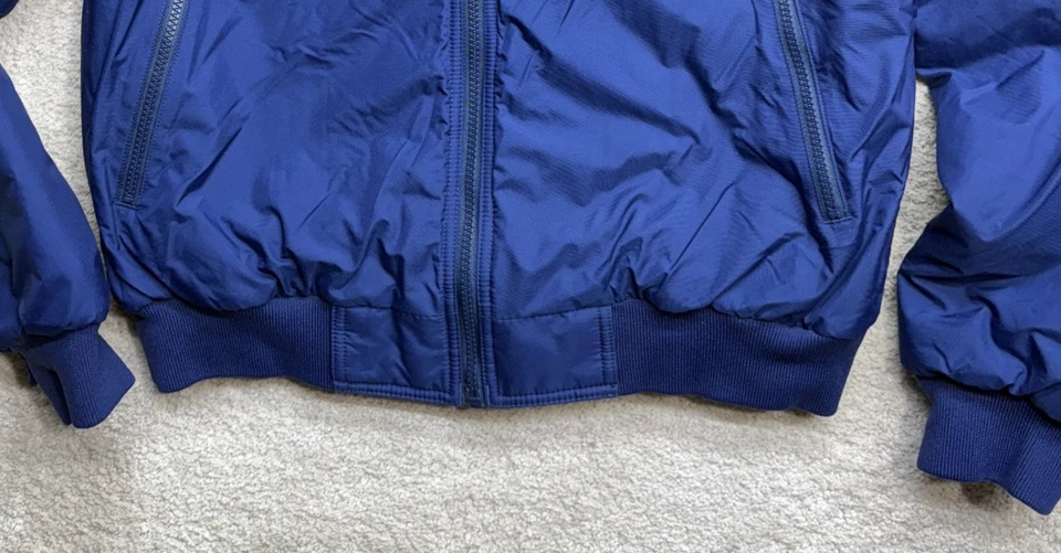 Chaqueta De Colección Pepsi Aramark Para Hombre’s Azul Mediano Aislado Nylon Forrado de Vellón Abrigo de Trabajo Foto 3 de 4