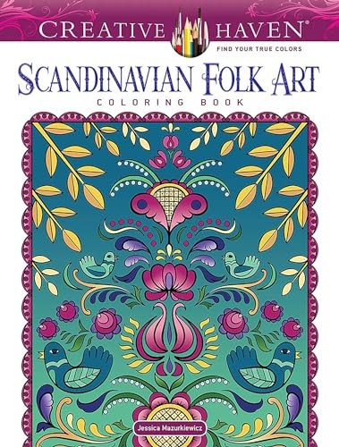 Creative Haven Scandinavian Folk Art by Jessica Mazurkiewicz (PB 2023) - Image 2