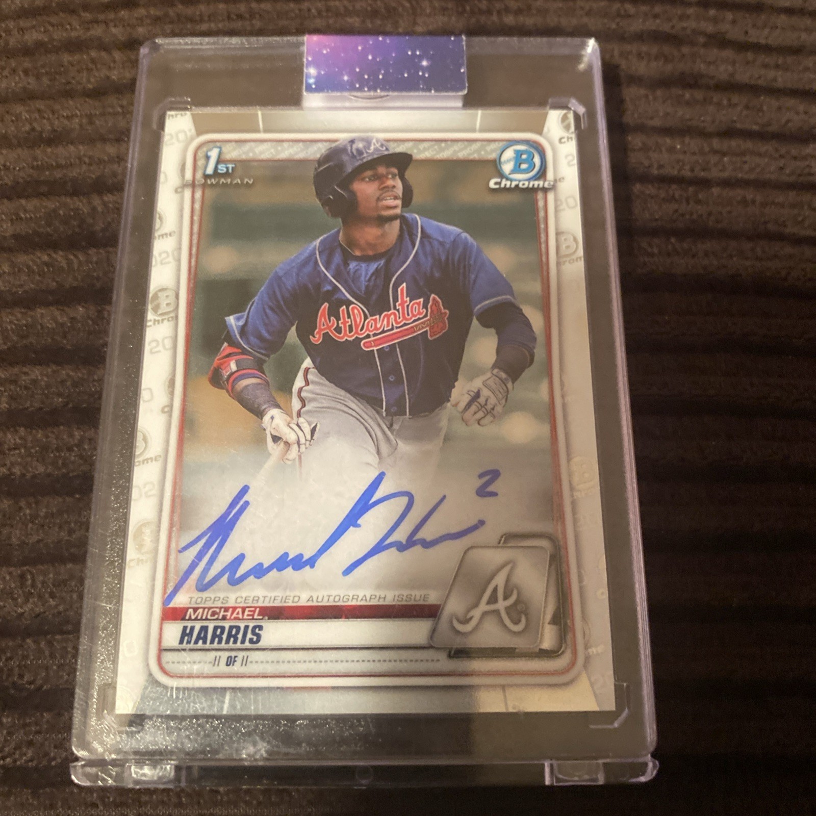 2020 Bowman Chrome - Prospect Autographs Michael Harris II #CPA-MH (AU, RC)