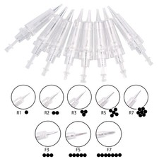 Disposable Makeup Tattoo Cartridge Needle Machine For Eyebrow Lips Eyeliner