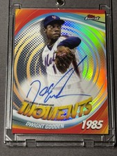 Topps Finest 2025 Finest Moments Autographs Dwight Gooden FMA-DG Mets Baseball