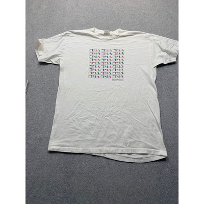 Vintage Signal Mega-Tee High Museum of Art Atlanta T-Shirt White Large USA Made