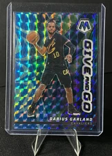 2022-23 Panini Mosaic - Give and Go Darius Garland #2 Reactive Blue Mosaic Prizm