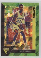 2020 Panini Flux Fanatics Factory Set Green Cracked Ice Prizm John Collins 4f9