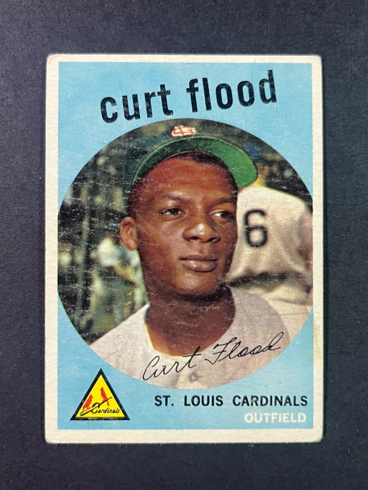 1959 Topps - Curt Flood #353 (Well Centered)