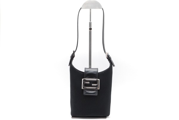 FENDI Mamma Shoulder Bag Black