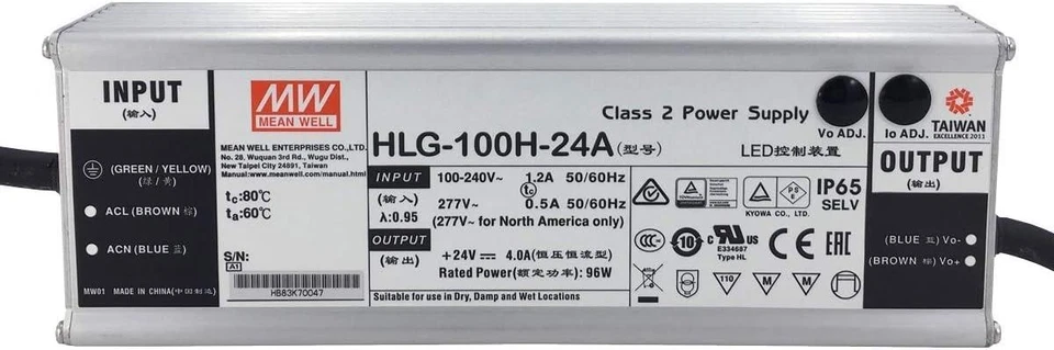 Mean Well XLG-100-24-A 96W 24V 4A LED Netzteil IP67 - Bild 1 von 1