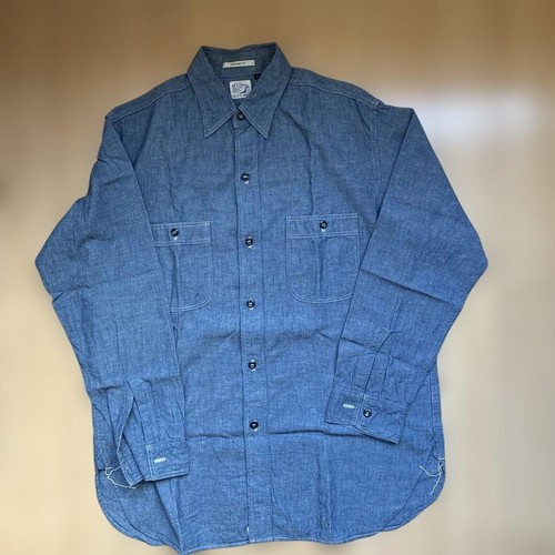 Orslow, orSlow Vintage Fit Chambray Shirt M Tag 1 Blue Pre-Owned