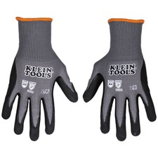 1PC Klein Tools 60589 A4 CUT KNIT DIPPED GLOVES L 2-PR