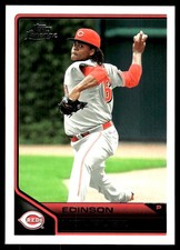 Edinson Volquez 2011 Topps Lineage #21 Reds MLB READ FREE SHIPPING AutographDen