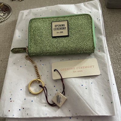 Rare Opening ceremony wallet Coin Purse keychain new with tags EST 2002
