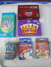 Lot of 6 card Games - pre-owned & Complete