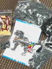 Balody 16088 Micro Building Blocks T-Rex Dinosaurs Jurassic Tyrannosaurus Parrot