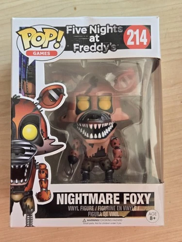 Nightmare Foxy Five Nights At Freddy's Funko Pop #214