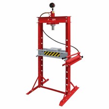 Holzmann presse da officina WP20H 20 tonnellate tavolo da appoggio altezza regolabile manometro