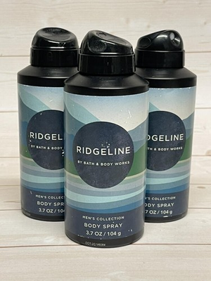 #ad #ad Bath amp; Body Works Mens Ridgeline Body Spray x3 $35.53