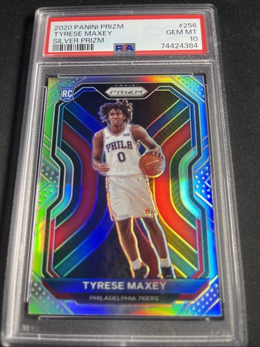 2020 Tyrese Maxey [Silver Prizm] #256