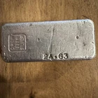 Vintage Drew 24.63  .999 Fine Silver Old Pour Bar