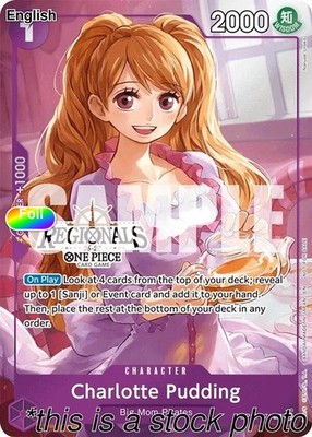 Charlotte Pudding [OP-PR - OP12-071] Promo NM