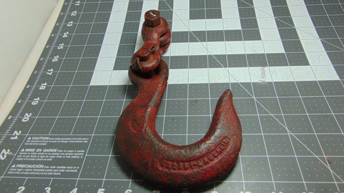 Super Heavy Duty Industrial Grade Crosby Laughlin Hook 1/2" Chain