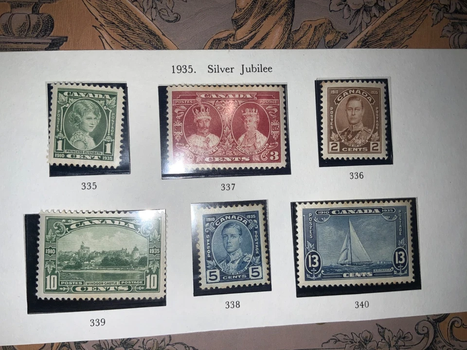 canadian stamp collection blocks mh mnh 1900  - Image 3 of 4