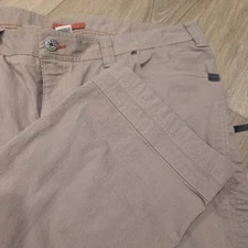 LL Bean Men Riverton Pant Stretch Standard Fit, Straight Leg in khaki, sz 40x29.
