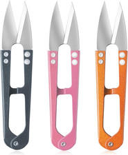 4.1 Inch Multicolor Mini Sewing Scissors, 3Pcs Mini Small Snips Trimming Nipper