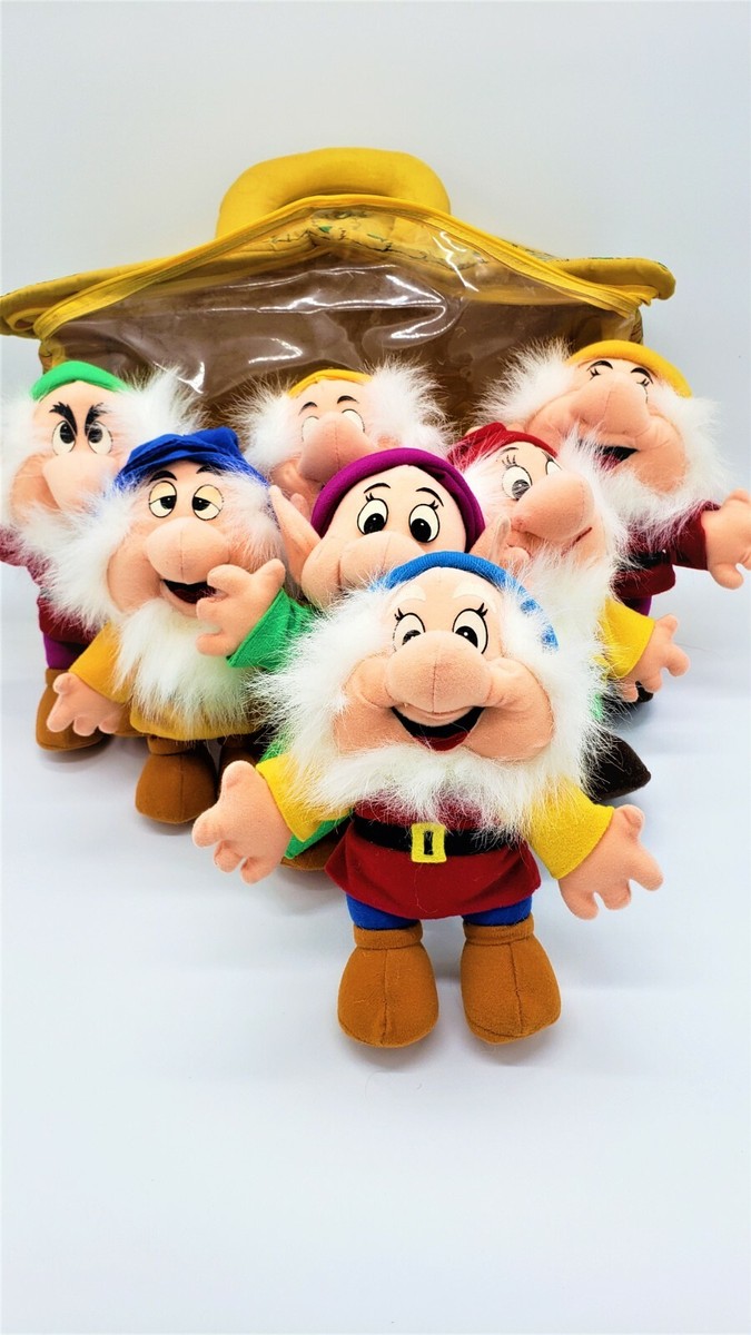 THE Seven Dwarfs／七人の小人／ぬいぐるみ／STUFFED TOY Collectible Disney The Seven Dwarfs Plush Complete Set Designed By