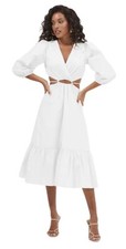 NWOT ASTR The Label White Rosewood Dress in Size S