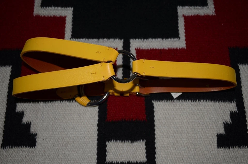 Cinturón Ralph Lauren Moda Ecuestre Cuero M Foto 2 de 3