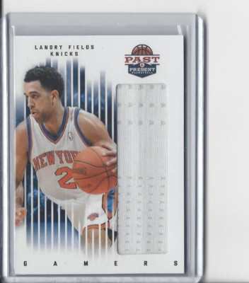 2011-12 Panini Past & Present Gamers Jerseys #54 Landry Fields - New York Knicks