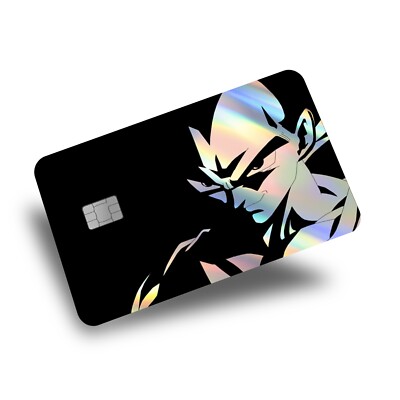 Anime Cartoon Holographic Credit Card Skin Credit Card Sticker- Action Anime