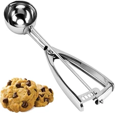 Cookie Scoop, Ice Cream Scoop,18/8 Stainless Steel, Cookie Scoops for Baking, 4T