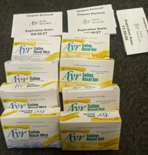 Ayr Saline Nasal Mist + Saline Nasal Gel Bundle 