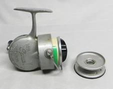 Rare AIREX Spinster Bache Brown Model 5 Spinning Fishing Reel Lionel Corp VGC!