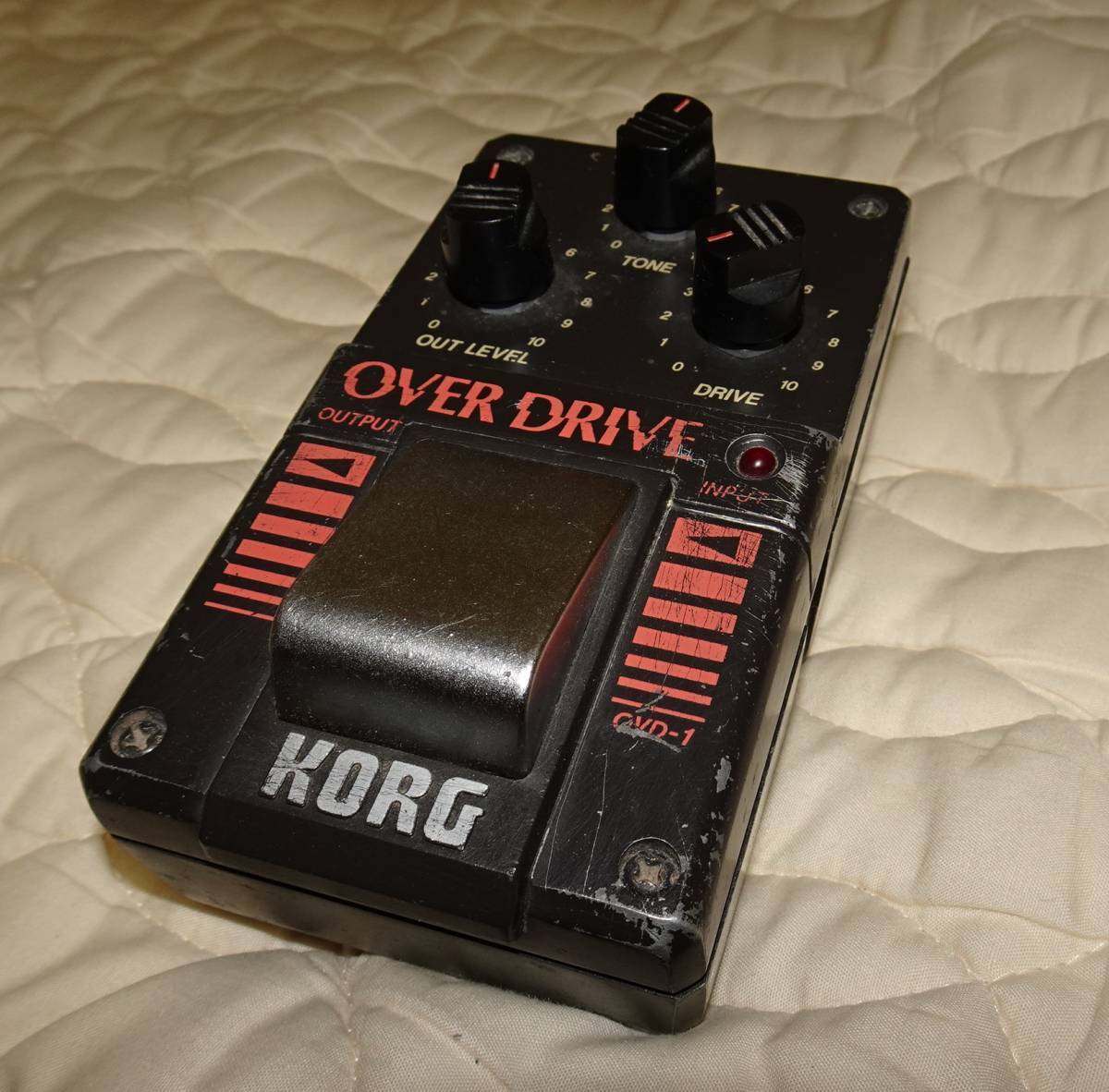 Working Item Korg Ovd-1 Overdrive Manual Battery Included Working Item Korg Ovd-1 Overdrive Manual Battery Included