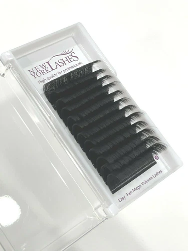 NYLashes Easy Fan Mega Volume Lashes DD curl 0.03 mix 8-15mm - product listing photo