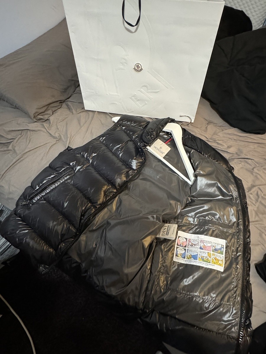 Moncler Tibb Down Vest Size 2 Black | eBay
