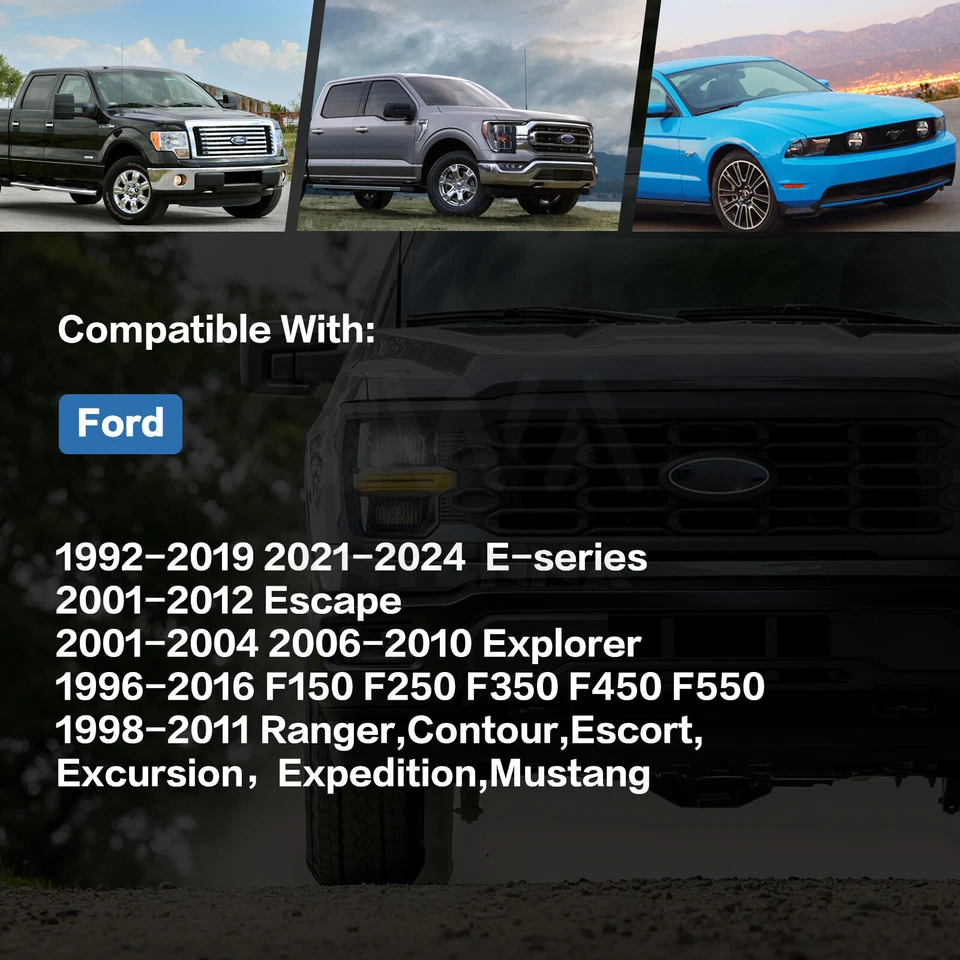 Mastro aéreo de antena de rádio adequado para 1992-2023 Ford Super Duty Lincoln Mercury - Imagem 3 de 4