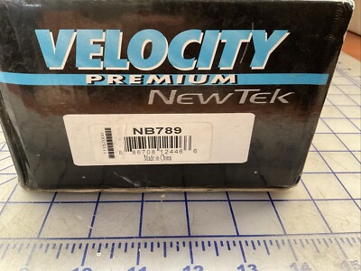 New Bonded Velocity Brake Shoe Set New Tek #NB789