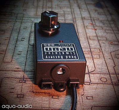 9V Dying Battery Simulator For Guitar Pedals, Sag Control For Fuzz 9V Dying Battery Simulator For Guitar Pedals, Sag Control For Fuzz