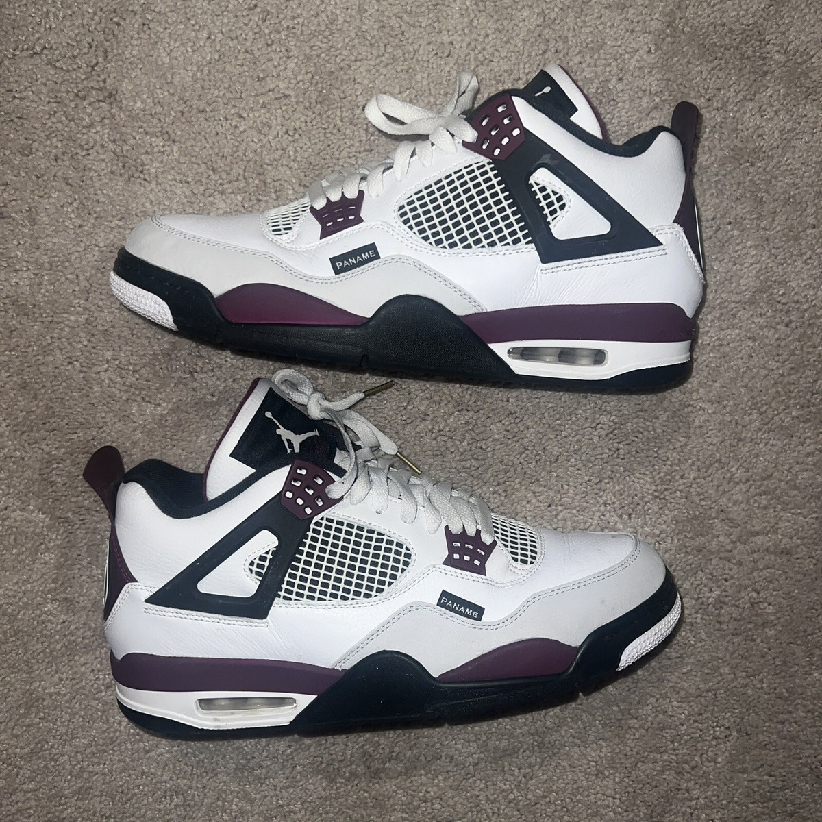 Size 12 - Jordan 4 Retro x Paris Saint-Germain Bordeaux 2020