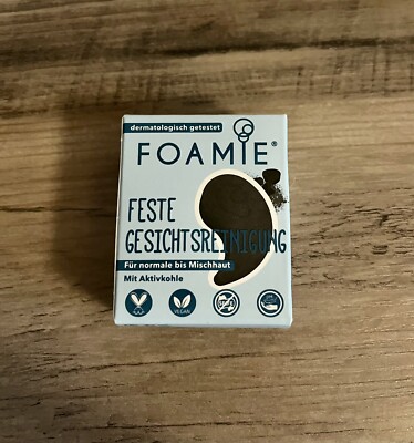 FOAMIE Feste Gesichtsreinigung Mini To Coal To Be True Aktivkohle NEU