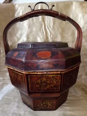 Ancien panier CHINE XIXème - Photo 1/4
