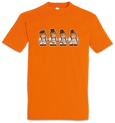 Chibi Droogs T-Shirt A Alex Clockwork Alexander Orange DeLarge Eyes Fun