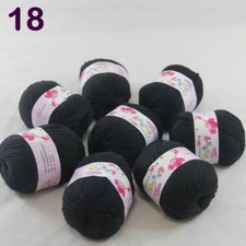 8Ball x50g Multi-Color Cashmere Silk Wool Hand knitwear knitting Baby Yarn 18