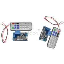 5V 12V Digital Infrared Remote Control Timer Delay Relay LED Tube Display Module