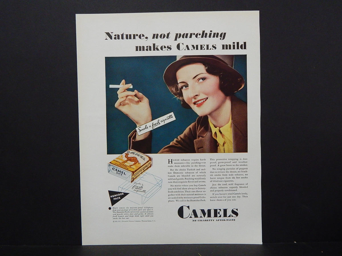 Cigarette ads from the 20th century