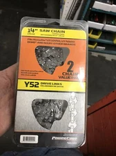 lot of 4) Chainsaw blades.  powerCare 461-620, 
