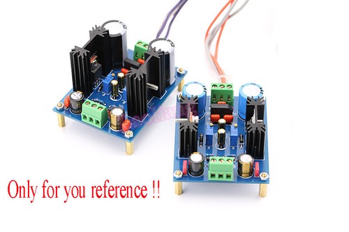 LM317 LM337 Adjustable Voltage Regulator Power Supply Bare PCB Board Für Preamp - Picture 4 of 4